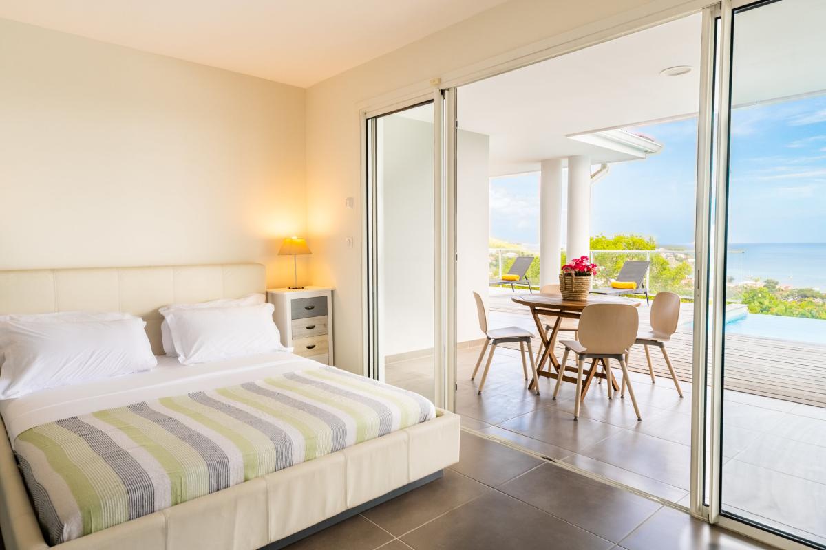 Location villa 4 chambres 8 personnes  -chambre 2 terrasse